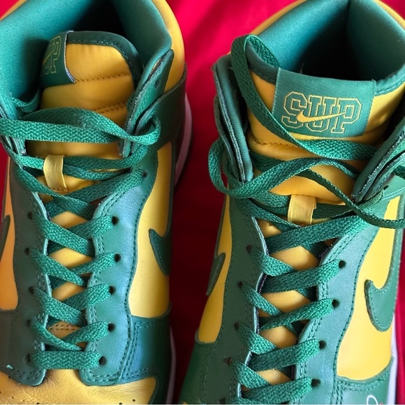 Supreme x Nike SB Dunk High By Any Means Brazil DN3741-700 - Picture 7 of 16